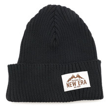 NEW ERA ミリタリーカフニット クールマックス ブラック 11897277画像