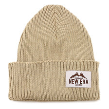 NEW ERA ミリタリーカフニット クールマックス 杢ベージュ 11897278画像