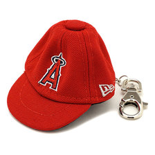 NEW ERA キャップキーホルダー ロサンゼルス・エンゼルス チームカラー 11901521画像