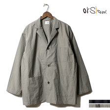orslow 2019SS PAJAMA JACKET UNISEX Loose Fit Typewriter MADE IN JAPAN 03-6060画像