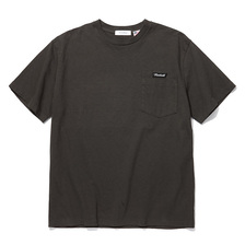 RADIALL FLAGS - CREW NECK POCKET T-SHIRT S/S (BLACK)画像