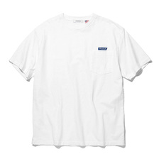 RADIALL FLAGS - CREW NECK POCKET T-SHIRT S/S (WHITE)画像