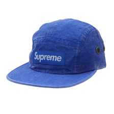 Supreme 19SS Washed Linen Camp Cap NAVY画像