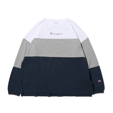 Champion LONG SLEEVE T-SHIRT WHITE C3-P415画像