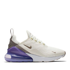 NIKE W AIR MAX 270 SAIL/PUMICE-SPACE PURPLE-WHITE AH6789-107画像