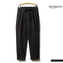 Kaptain Sunshine 2019SS Seersucker Two Pleats Travel Trousers MADE IN JAPAN KS9SPT06画像