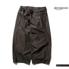 Kaptain Sunshine 2019SS Cotton-Silk Naval Wrap Trousers MADE IN JAPAN KS9SPT13画像