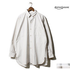Kaptain Sunshine 2019SS 100/2 Finx Cotton Big Button-down Shirt MADE IN JAPAN KS9SSH10画像