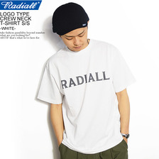 RADIALL LOGOTYPE CREW NECK T-SHIRT S/S -WHITE-画像