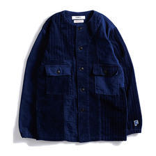 FDMTL NO COLLAR CORDUROY JACKET 1YR fa19-sh39u画像