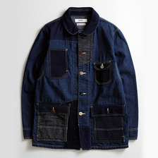 FDMTL PATCHWORK COVERALL RINSE fa19-jk33r画像
