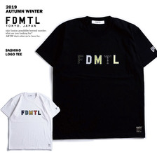 FDMTL SASHIKO LOGO TEE fa19-te37画像