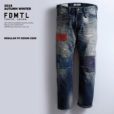 FDMTL REGULAR FIT DENIM CS59 fa19-mh59画像