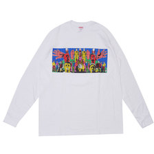 Supreme 19SS Gilbert&George DEATH AFTER LIFE L/S Tee WHITE画像
