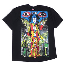 Supreme 19SS Gilbert&George LIFE Tee BLACK画像