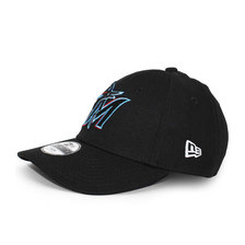 NEW ERA MIAMI MARLINS 9FORTY ADJUSTABLE BLACK NR11885651画像