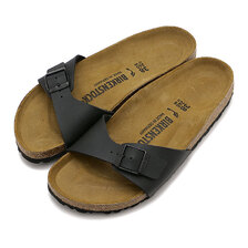 BIRKENSTOCK MADRID BLACK / BIRKO-FLOR 40793画像