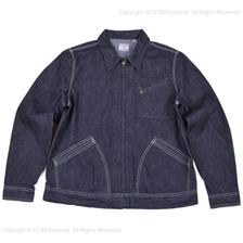 FULLCOUNT DENIM ZIP JACKET (91B) ONE WASH 2943OW画像