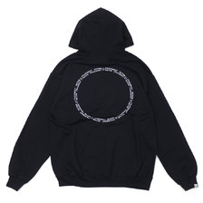 Fragment Design &times; retaW Circle Logo Hoodie BLACK画像