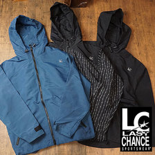LAST CHANCE SPORTSWEAR NYLON F/Z HOOD JACKET画像