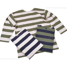 WAREHOUSE Lot 4051 7分袖2インチボーダーT画像