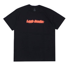 LQQK STUDIO THE STACKED LOGO TEE BLACK画像