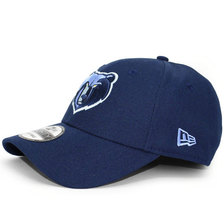 NEW ERA MEMPHIS GRIZZLIES 9FORTY ADJUSTABLE NAVY NR11405604画像