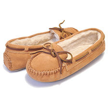 MINNETONKA CALLY SLIPPER CINNAMON 4011画像