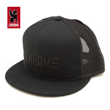 CHROME SHORT VISOR MESH CAP BLACK JP037BK画像