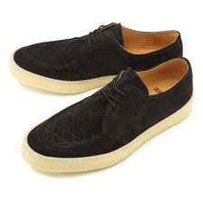 FRED PERRY &times; GEORGE COX POP BOY SUEDE BLACK B1910-102画像