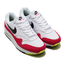 NIKE AIR MAX 1 WHITE/BLACK-VOLT-RUSH PINK AH8145-111画像