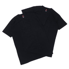 RHC Ron Herman &times; Hanes 2PIECES T-SHIRT&POCKET T-SHIRT BLACK画像