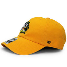 '47 Brand OREGON DUCKS CLEAN UP STRAPBACK GOLD C-RGW78GWSNL-GD画像