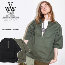 VIRGO PULLOVER MILY ZIP SHIRTS VG-SH-202画像