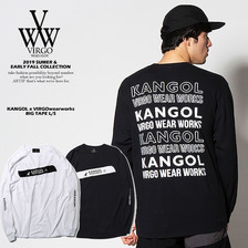 VIRGO KANGOL &times; VIRGOwearworks BIG TAPE L/S VG-CB-83画像