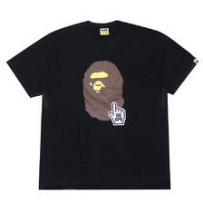 A BATHING APE 19SS BAPE ONLINE TEE BLACK 1E75110082画像