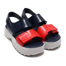 MELISSA Melissa Sandal +Fila NAVY/RED 32479-51991画像