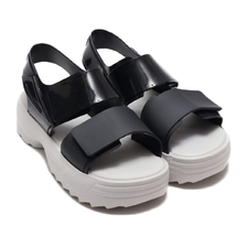 MELISSA Melissa Sandal +Fila BLACK 32479-52652画像