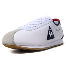 le coq sportif MONTPELLIER LEATHER "LIMITED EDITION for LE CLUB" WHT/NVY/RED/GLD/GUM QL1NGC07WN画像