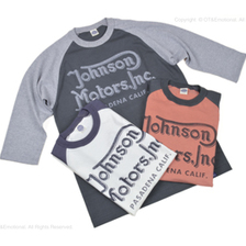 TOYS McCOY JOHNSON MOTORS INC CROPPED RAGLAN TEE CATALINA GRAND TMC1930画像