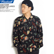 RADIALL OAKTOWN OPEN COLLARED SHIRT L/S画像