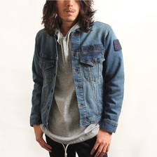 AVIREX JOG DENIM STRETCH JACKET 6192138画像