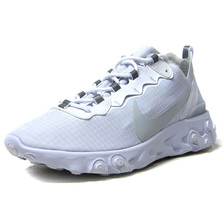 NIKE REACT ELEMENT 55 SE SU19 WHITE/PURE PLATINUM BQ6167-101画像