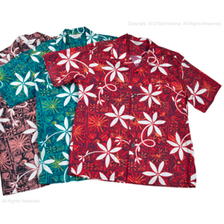 STAR OF HOLLYWOOD コットンオープンシャツ BLUE HAWAII SH38118画像