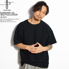 NO ID. DIAMOND JQ-BIG PULLOVER -BLACK- 844019-790T画像