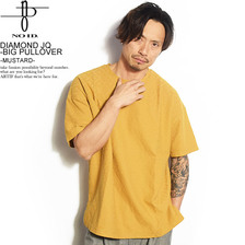 NO ID. DIAMOND JQ-BIG PULLOVER -MUSTARD- 844019-790T画像