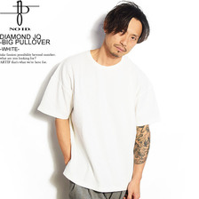 NO ID. DIAMOND JQ-BIG PULLOVER -WHITE- 844019-790T画像