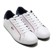 LACOSTE GRADUATE 119 3 WHT/NVY/RED SMA0022-407画像