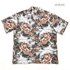 SUN SURF S/S RAYON HAWAIIAN SHIRT "DRAGON GOES ON A CRUISE" SS38047画像