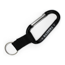 WINCRAFT OAKLAND RAIDERS NFL CARABINER BLACK NRS76229画像